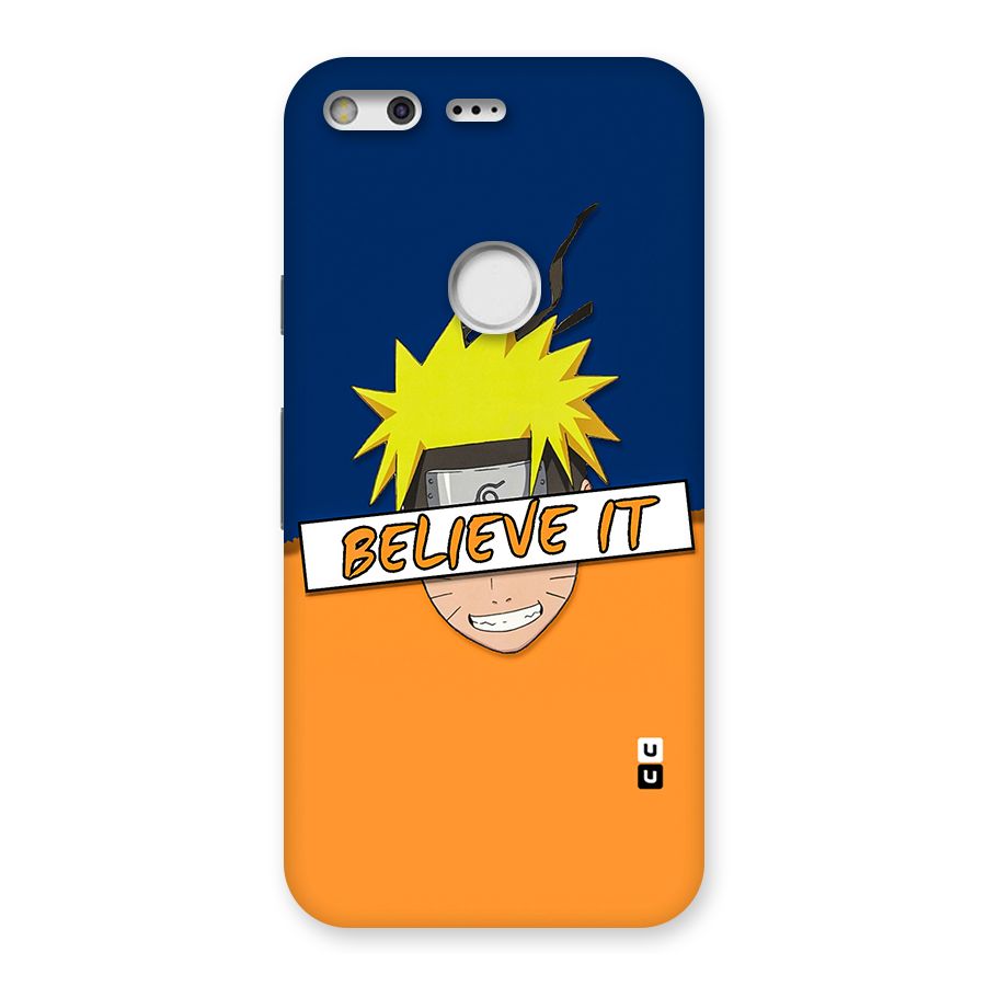 Naruto Believe It Back Case for Google Pixel