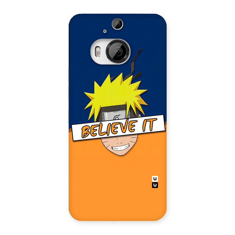Naruto Believe It Back Case for HTC One M9 Plus