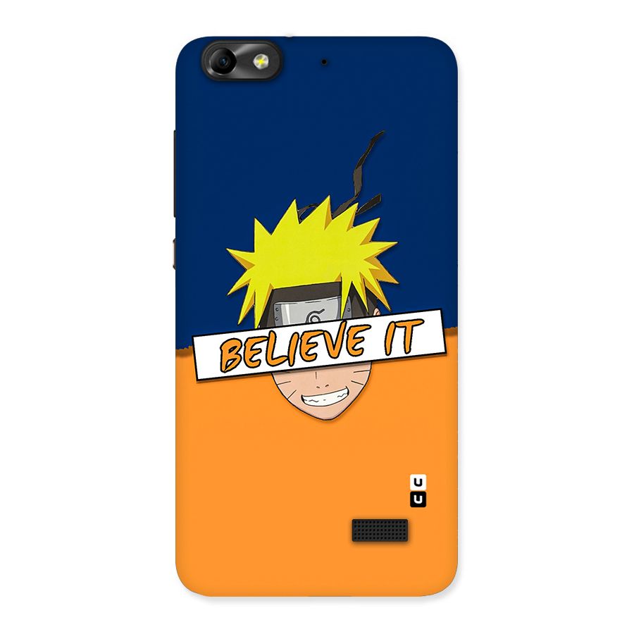 Naruto Believe It Back Case for Honor 4C