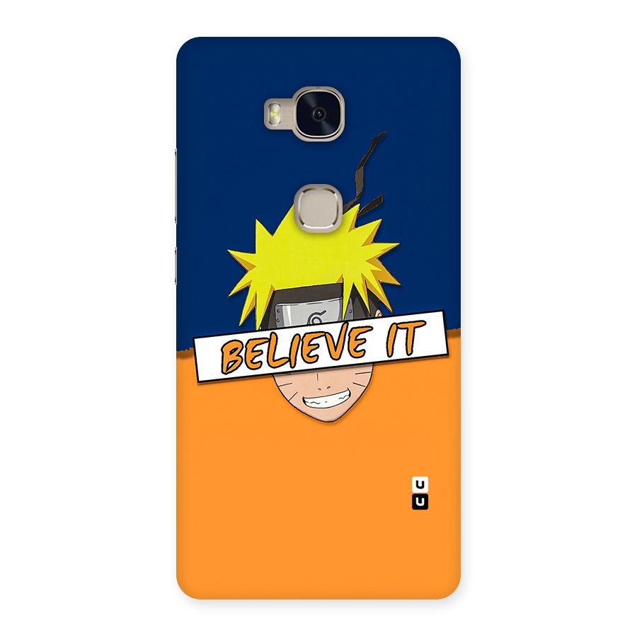 Naruto Believe It Back Case for Huawei Honor 5X