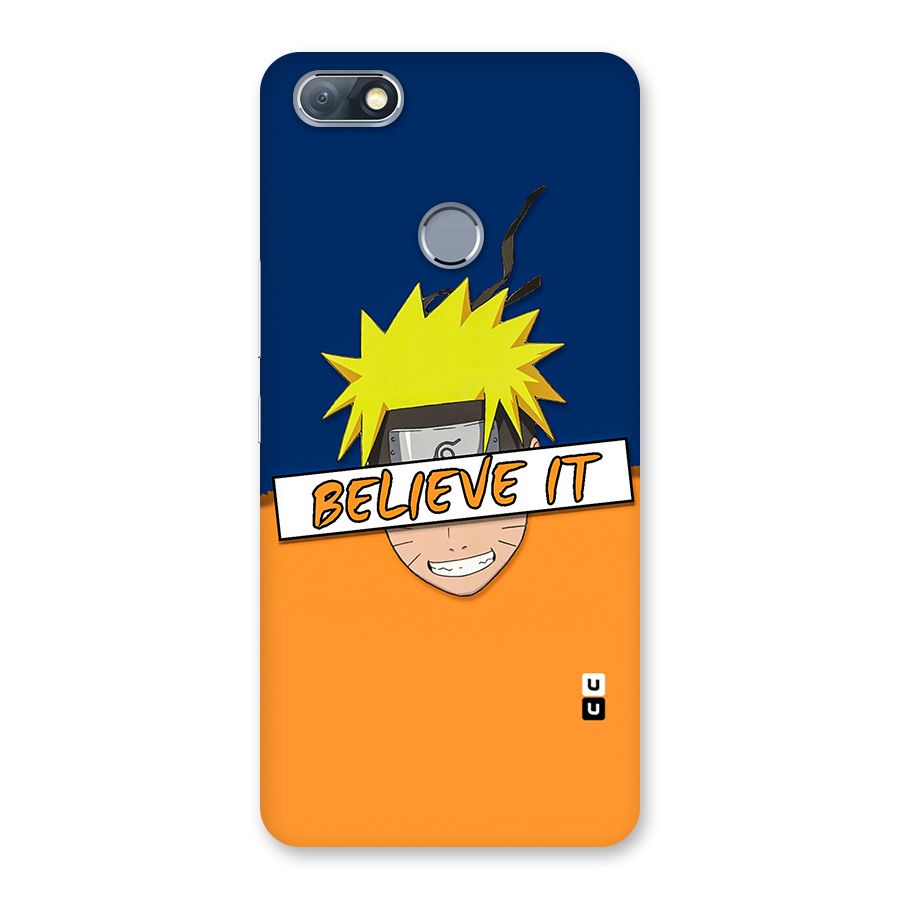 Naruto Believe It Back Case for Infinix Note 5