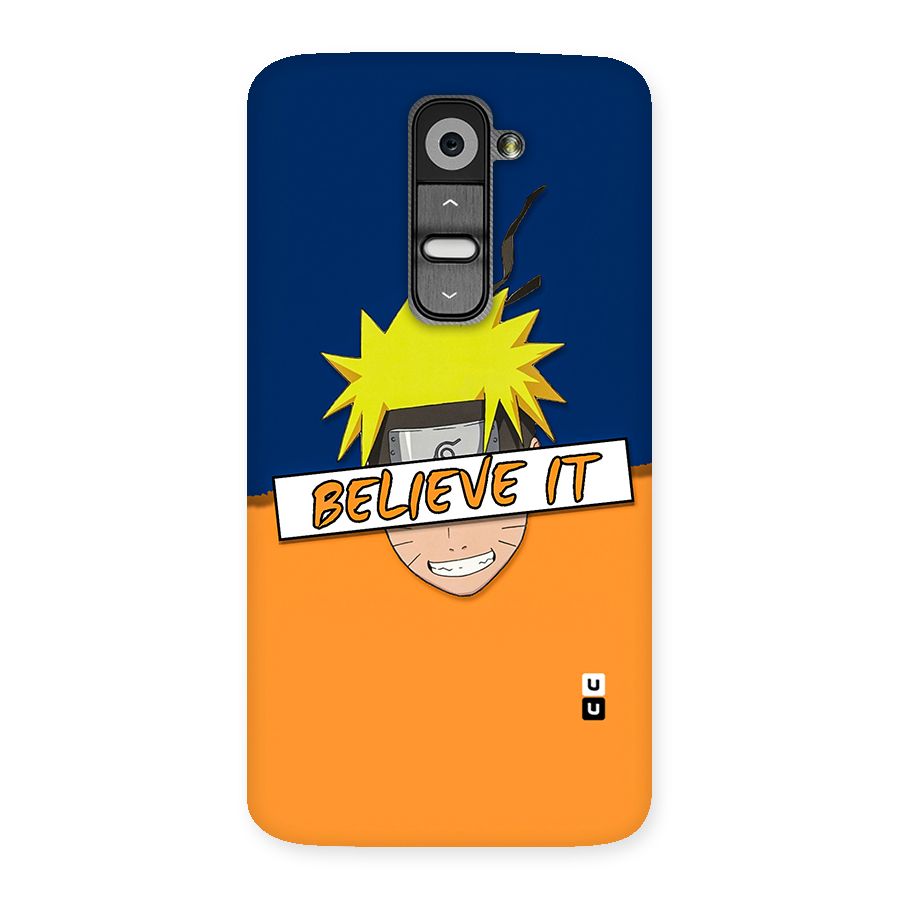 Naruto Believe It Back Case for LG G2