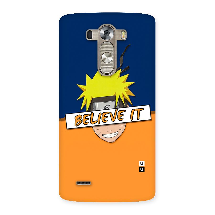 Naruto Believe It Back Case for LG G3