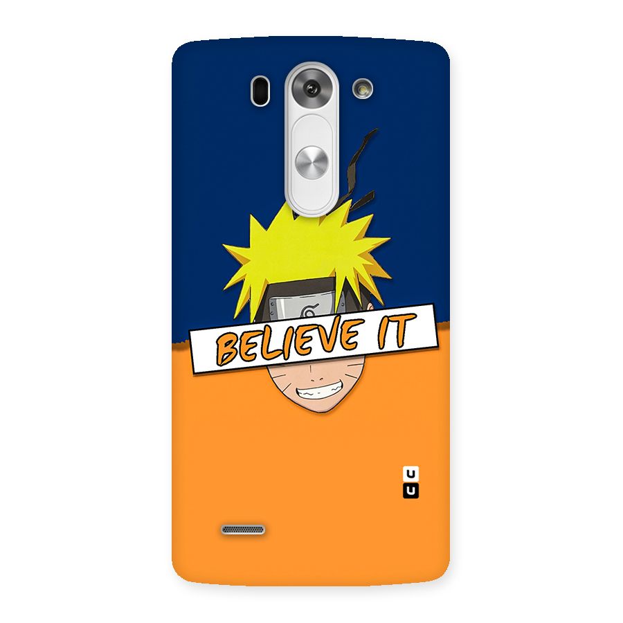 Naruto Believe It Back Case for LG G3 Mini