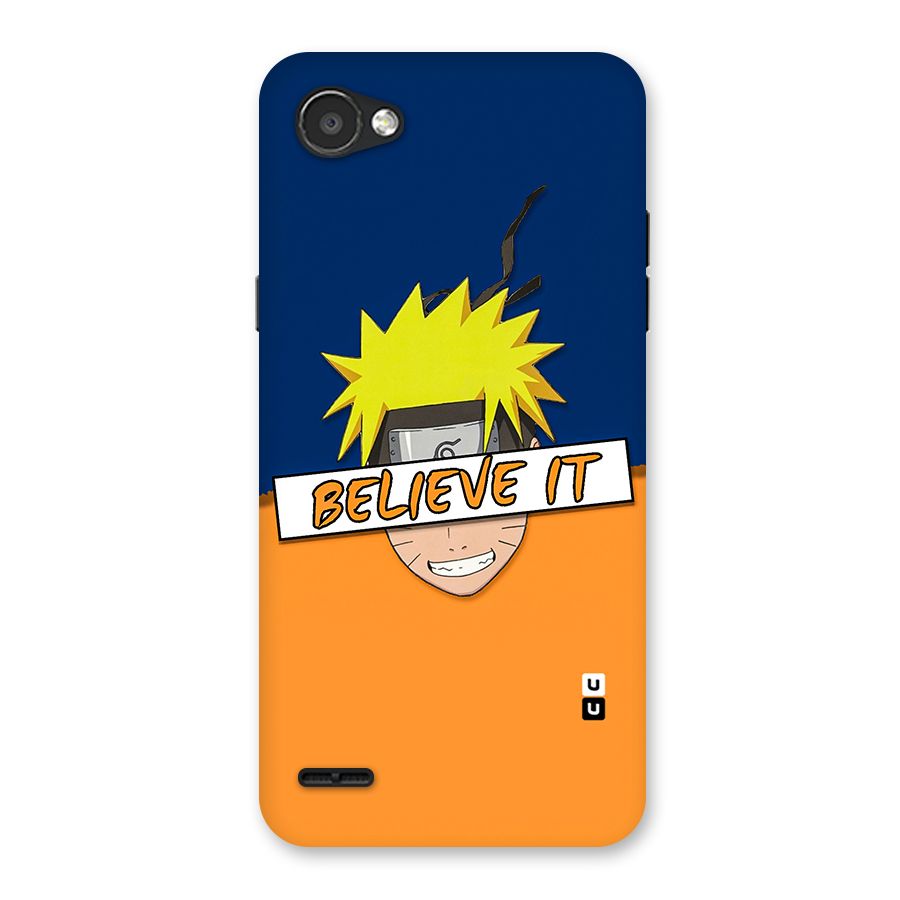 Naruto Believe It Back Case for LG Q6