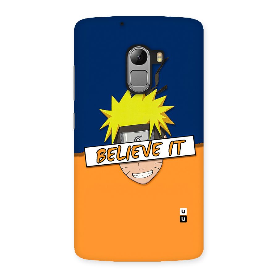 Naruto Believe It Back Case for Lenovo K4 Note