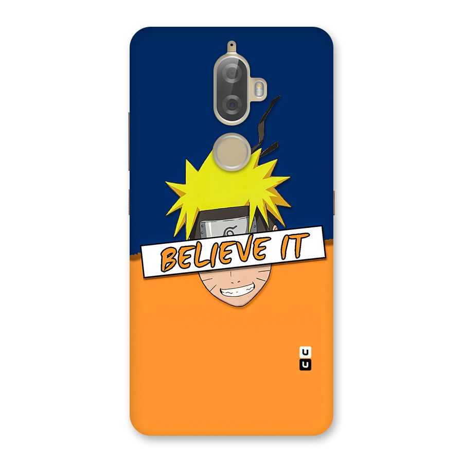 Naruto Believe It Back Case for Lenovo K8 Plus