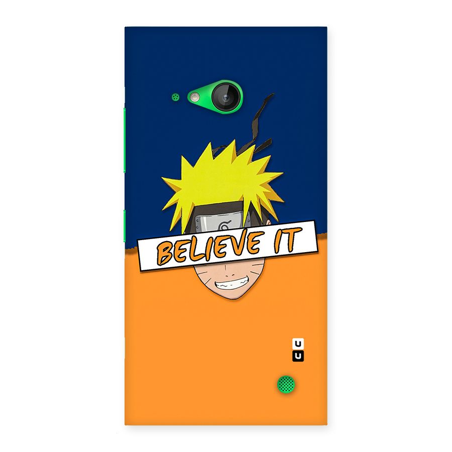 Naruto Believe It Back Case for Lumia 730