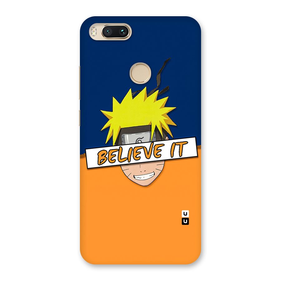 Naruto Believe It Back Case for Mi A1