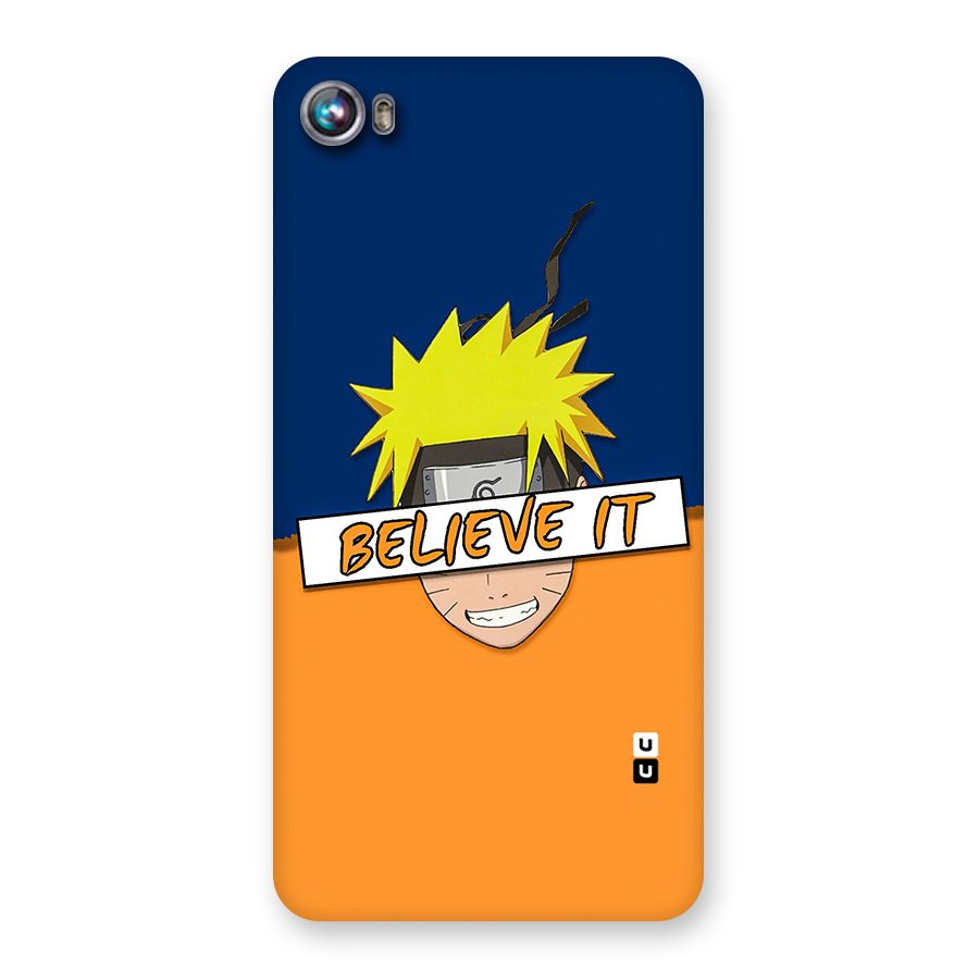 Naruto Believe It Back Case for Micromax Canvas Fire 4 A107