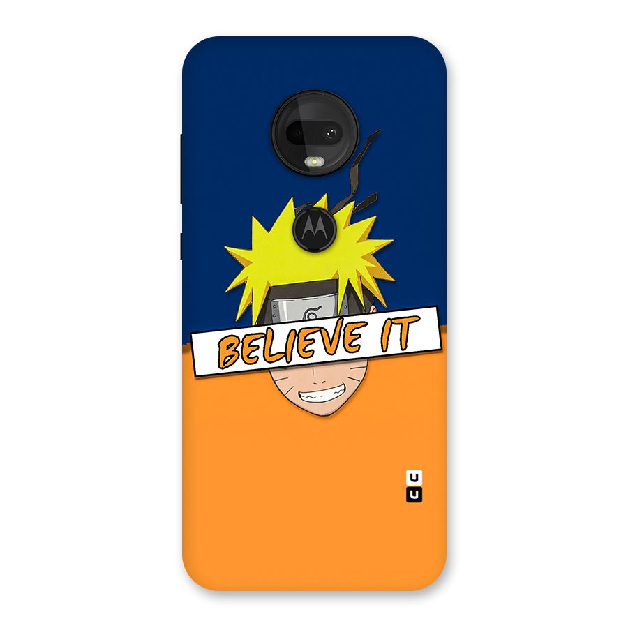 Naruto Believe It Back Case for Moto G7