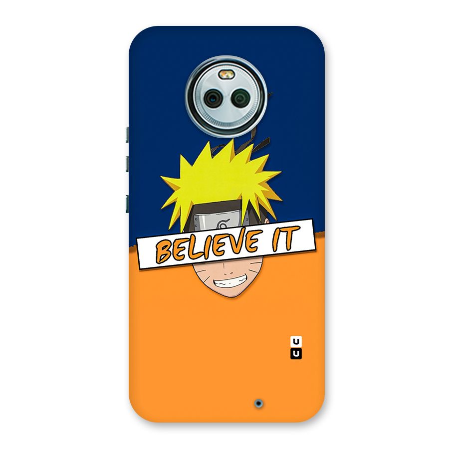 Naruto Believe It Back Case for Moto X4