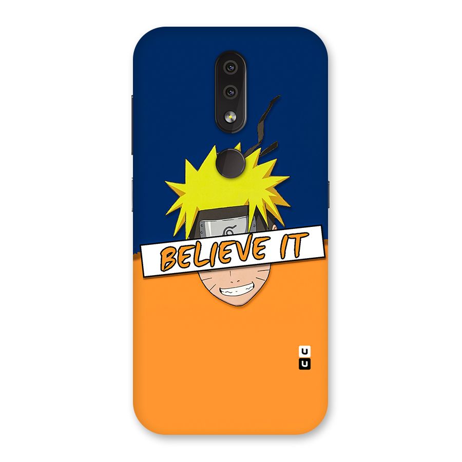 Naruto Believe It Back Case for Nokia 4.2