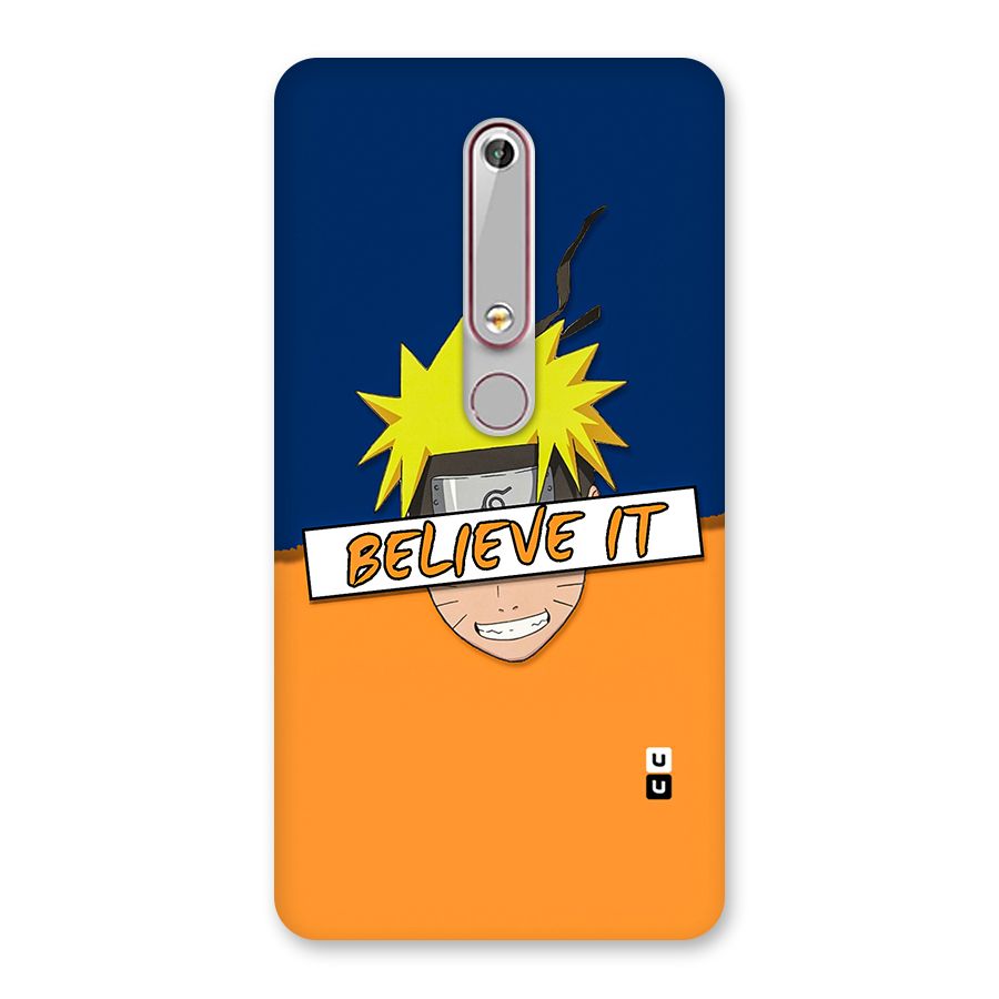 Naruto Believe It Back Case for Nokia 6.1