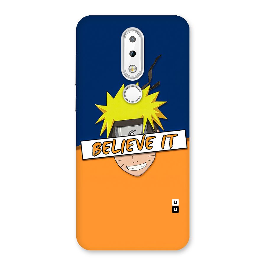 Naruto Believe It Back Case for Nokia 6.1 Plus