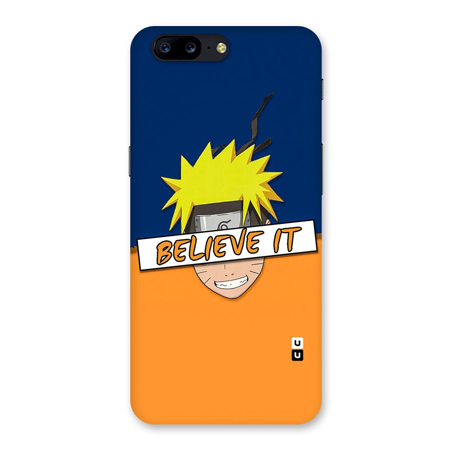 Naruto Believe It Back Case for OnePlus 5
