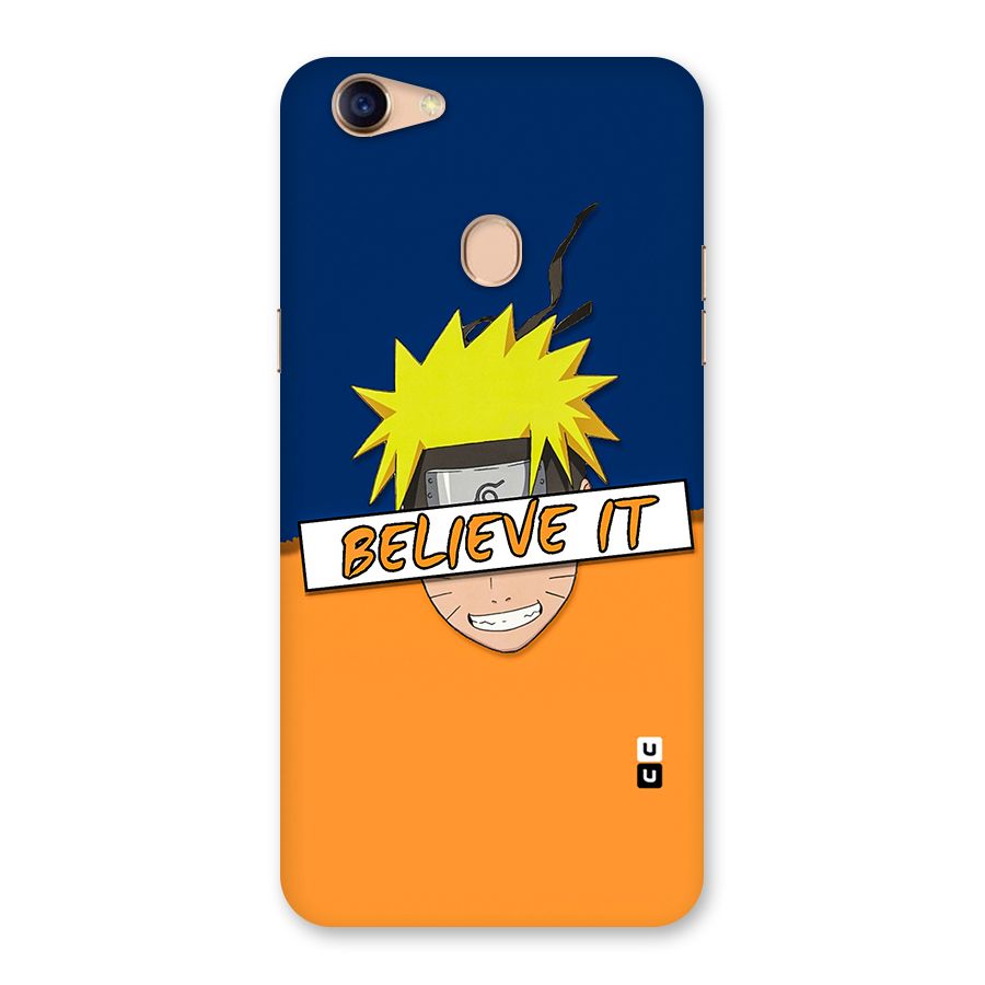 Naruto Believe It Back Case for Oppo F5 Youth