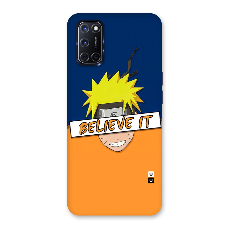 Naruto Believe It Back Case for Oppo A52
