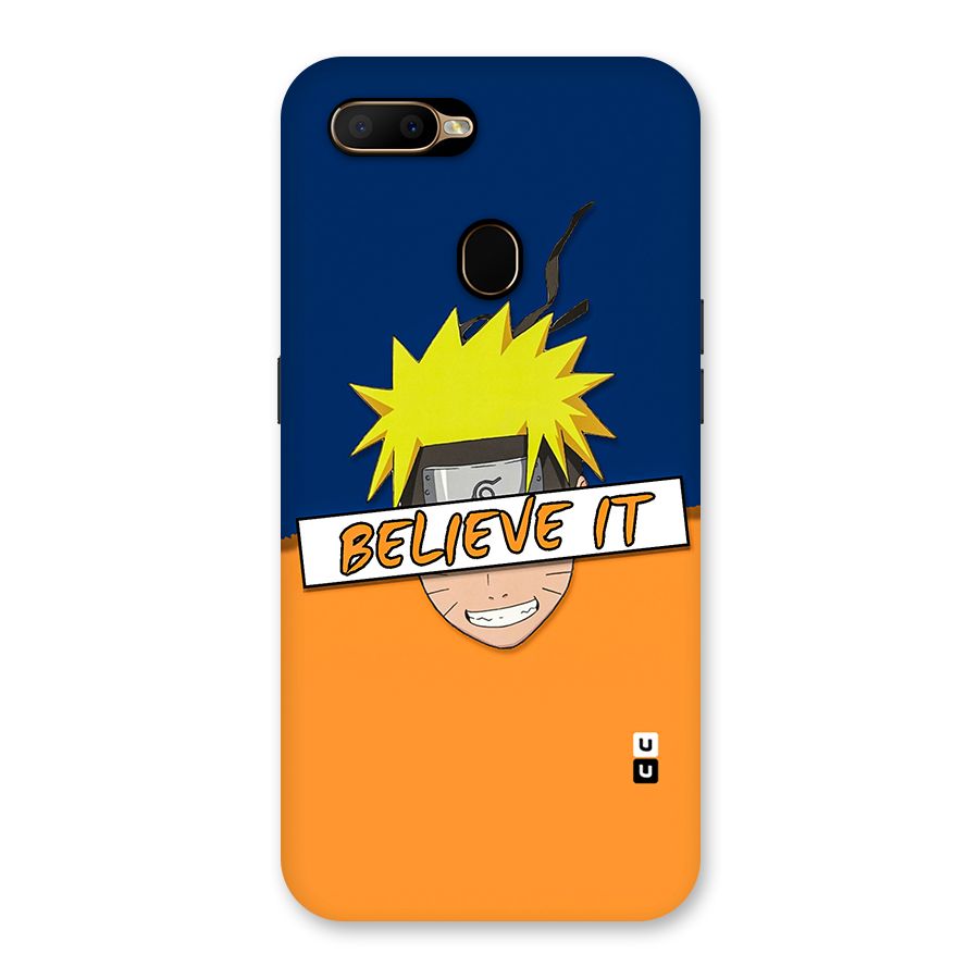 Naruto Believe It Back Case for Oppo A5s