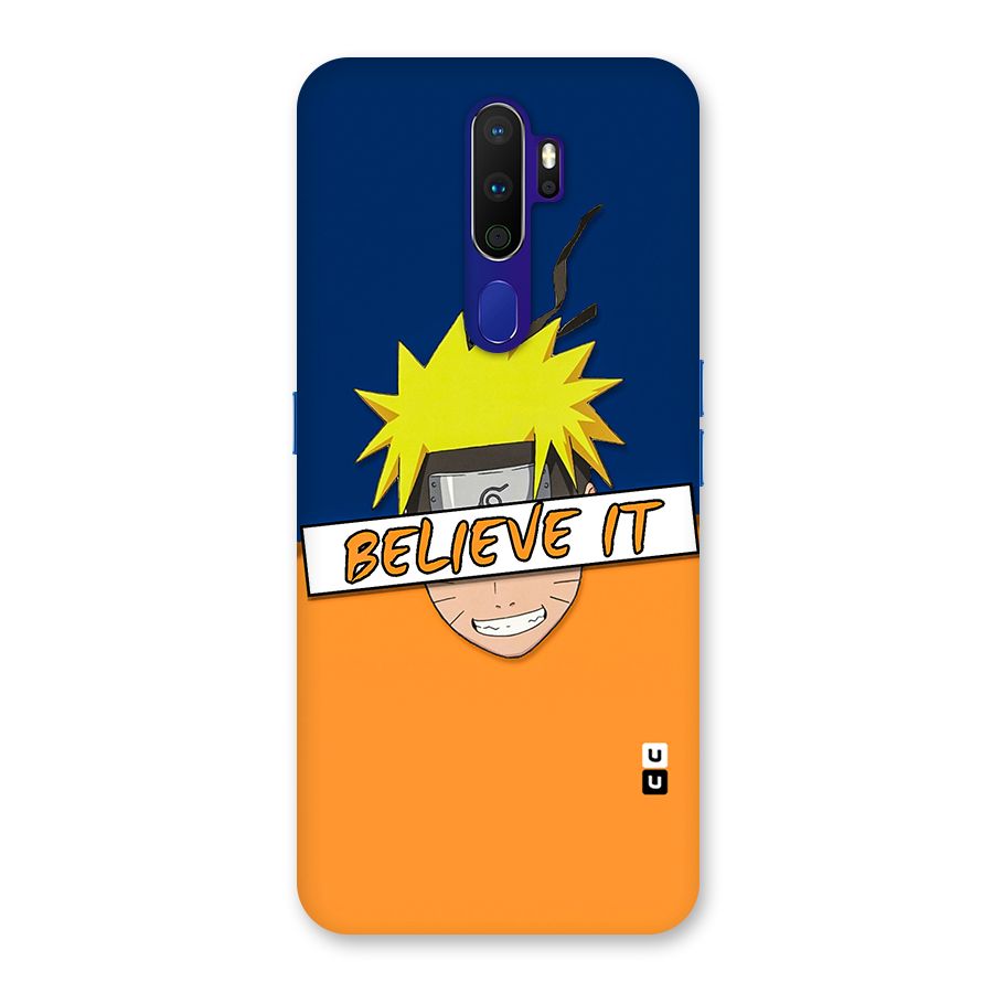 Naruto Believe It Back Case for Oppo A9 (2020)