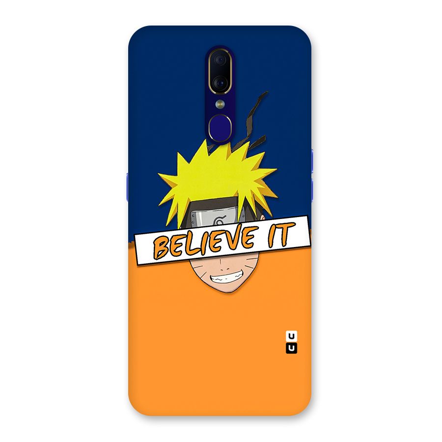 Naruto Believe It Back Case for Oppo F11