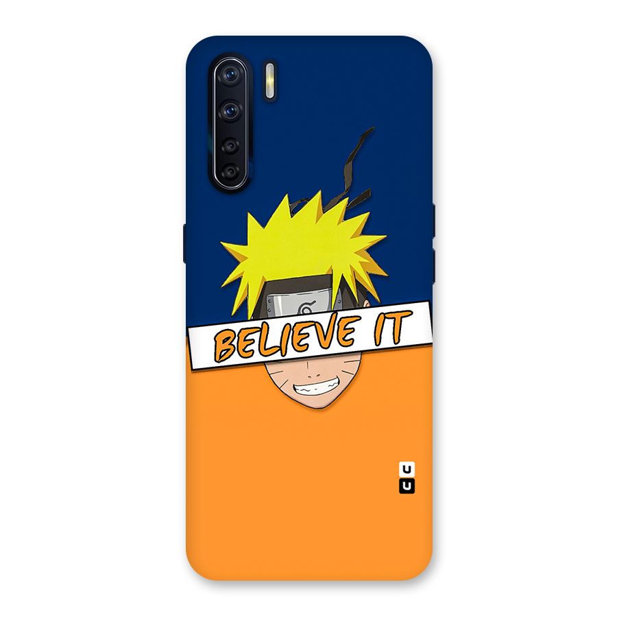 Naruto Believe It Back Case for Oppo F15