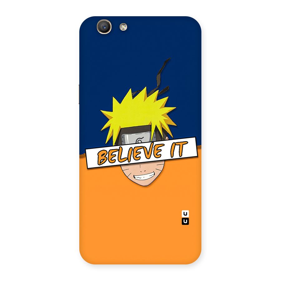 Naruto Believe It Back Case for Oppo F1s