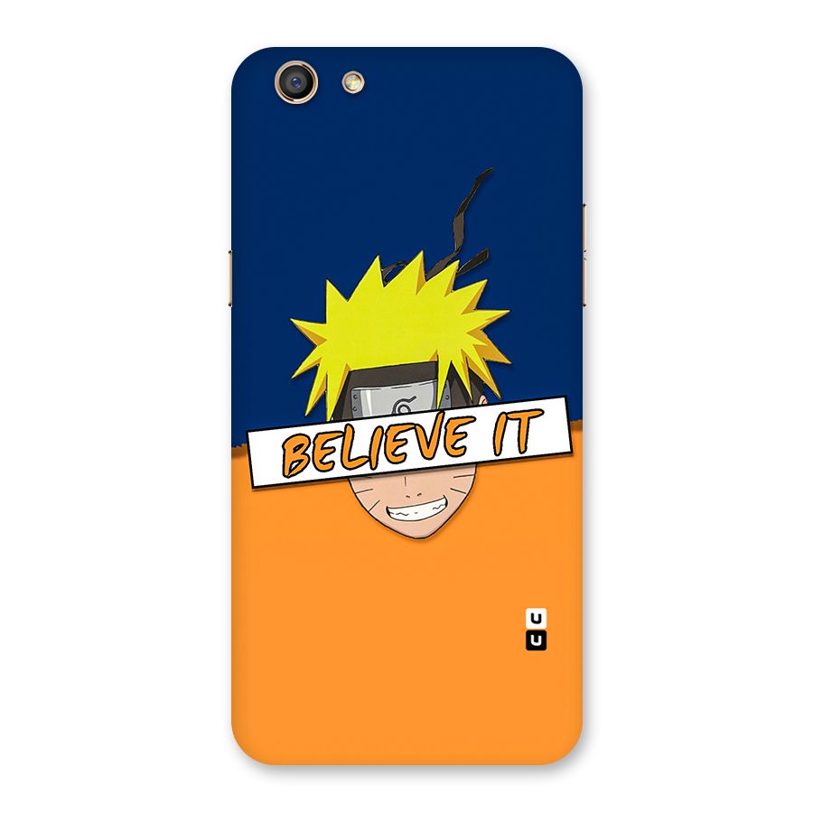 Naruto Believe It Back Case for Oppo F3