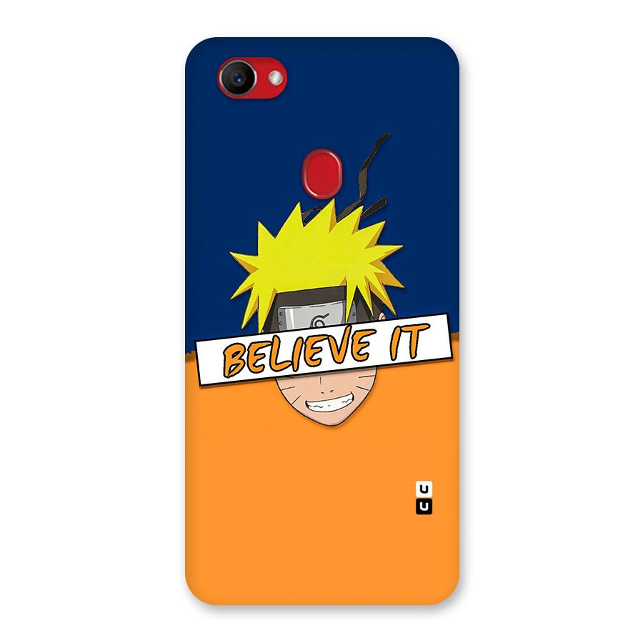 Naruto Believe It Back Case for Oppo F7
