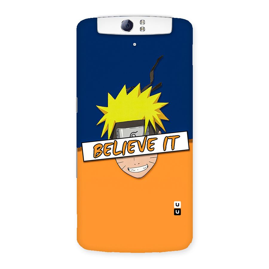 Naruto Believe It Back Case for Oppo N1