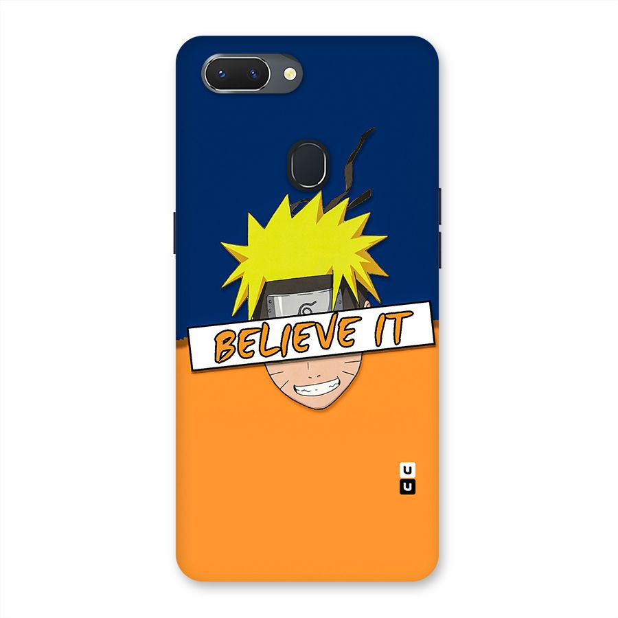 Naruto Believe It Back Case for Oppo Realme 2
