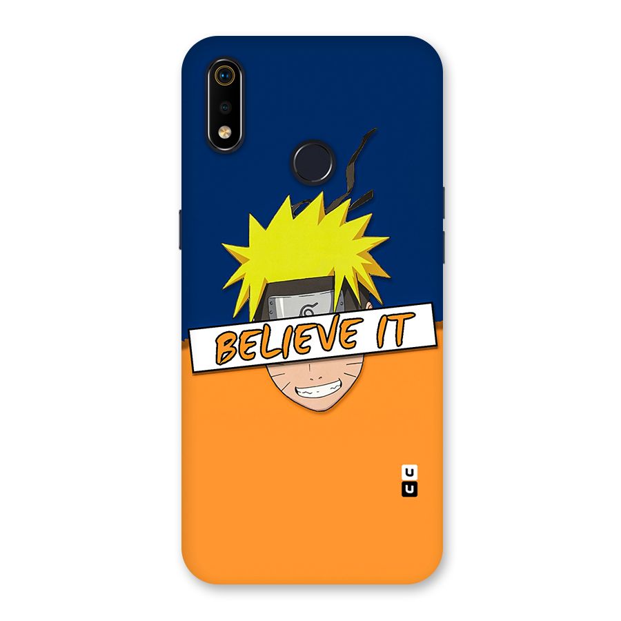 Naruto Believe It Back Case for Realme 3i