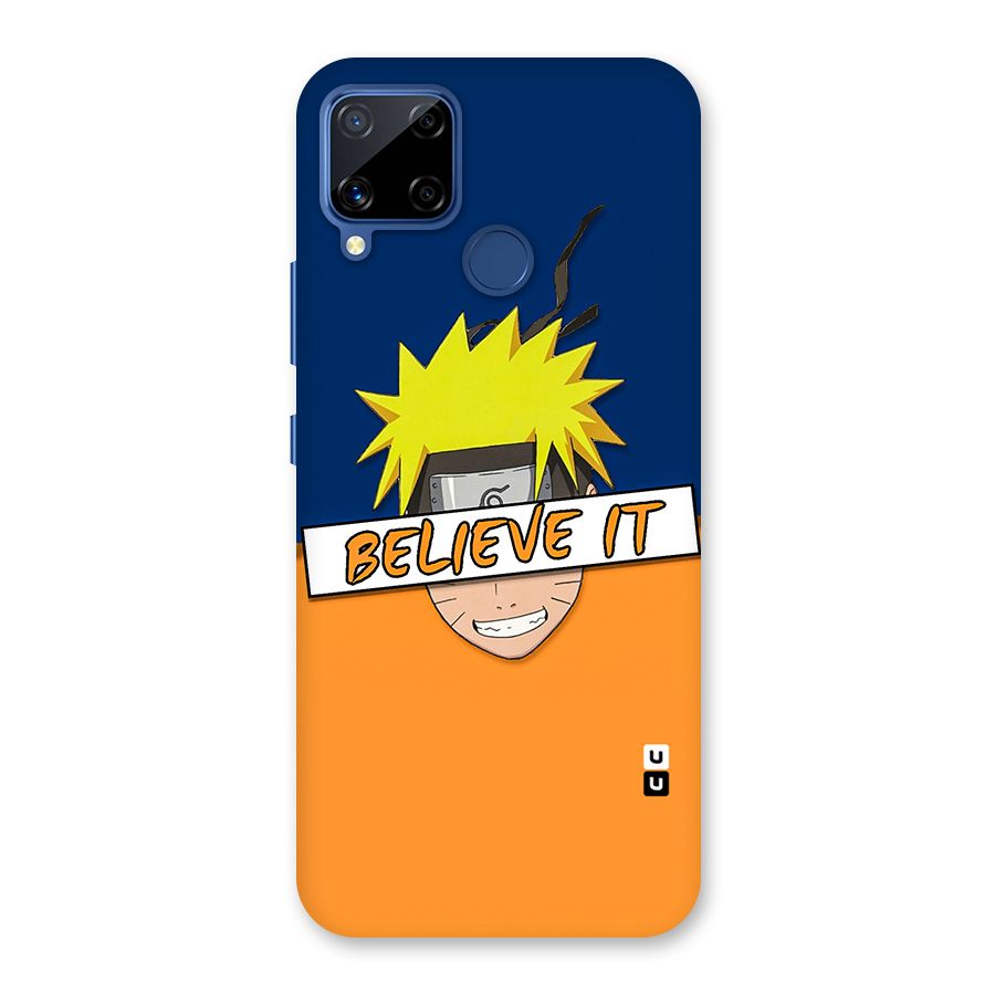 Naruto Believe It Back Case for Realme C15