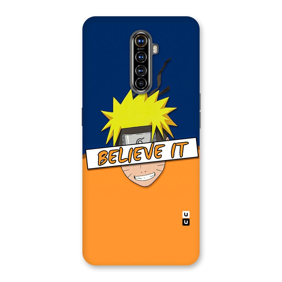 Naruto Believe It Back Case for Realme X2 Pro