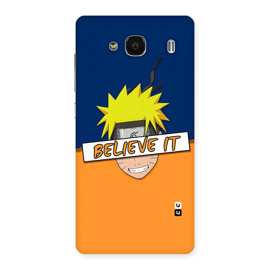 Naruto Believe It Back Case for Redmi 2