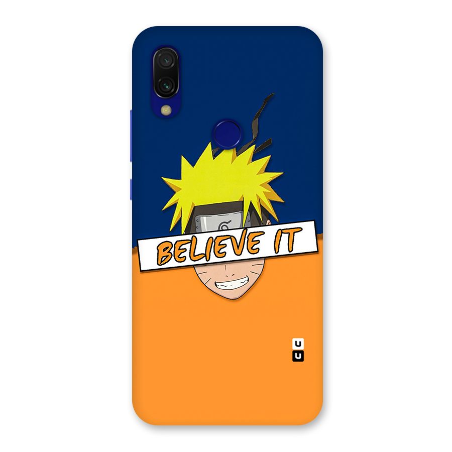 Naruto Believe It Back Case for Redmi 7