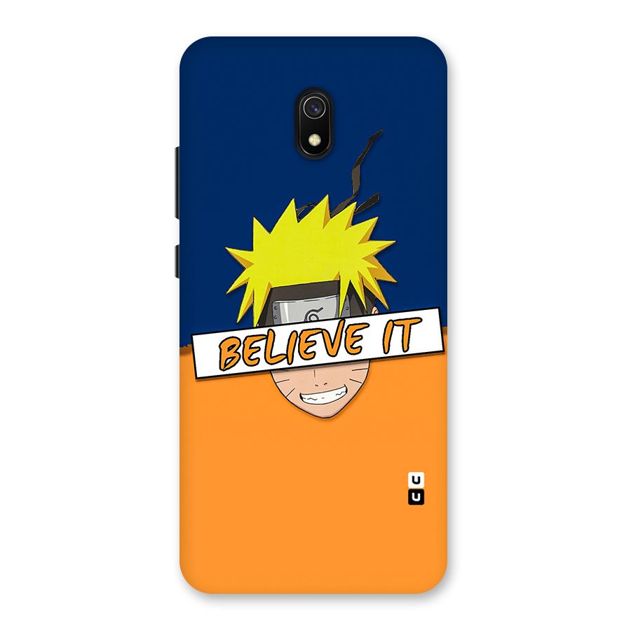 Naruto Believe It Back Case for Redmi 8A