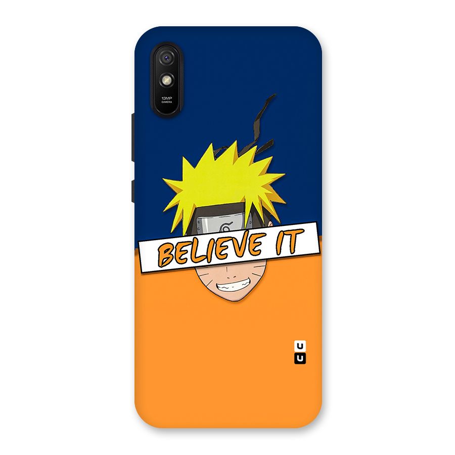Naruto Believe It Back Case for Redmi 9A