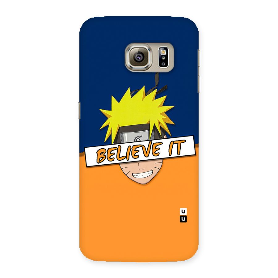 Naruto Believe It Back Case for Samsung Galaxy S6 Edge