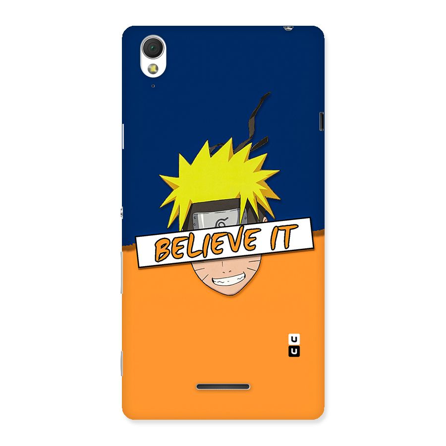 Naruto Believe It Back Case for Sony Xperia T3