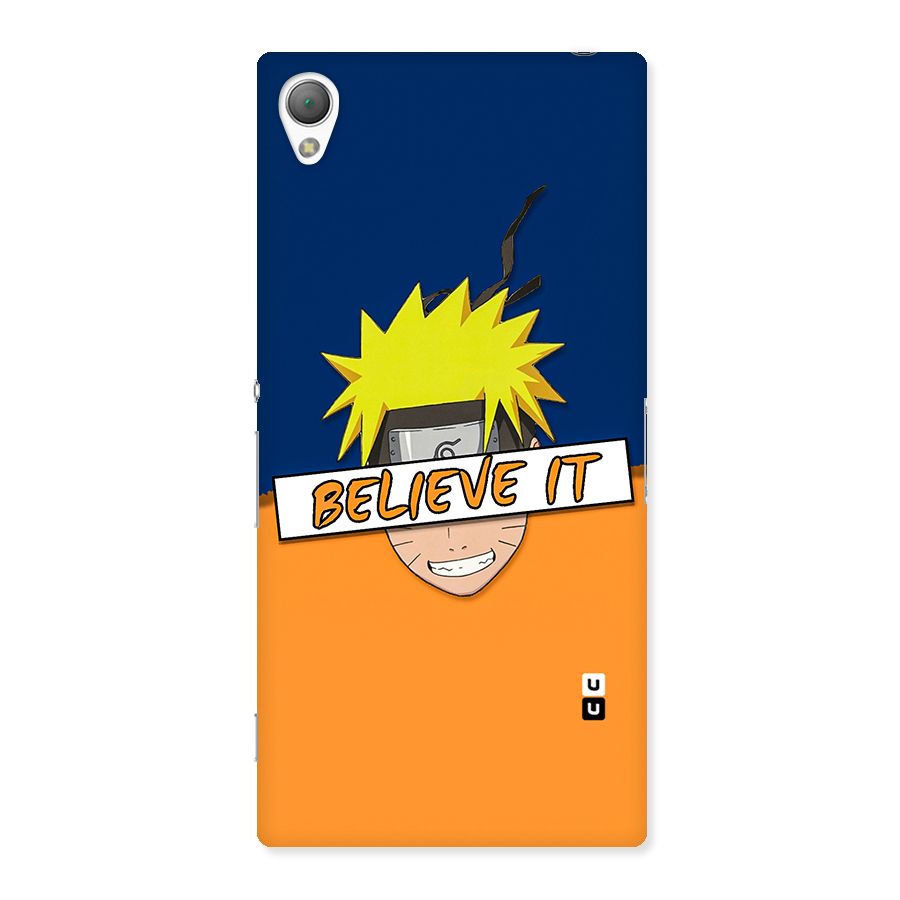Naruto Believe It Back Case for Sony Xperia Z3