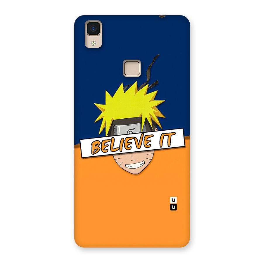 Naruto Believe It Back Case for V3 Max