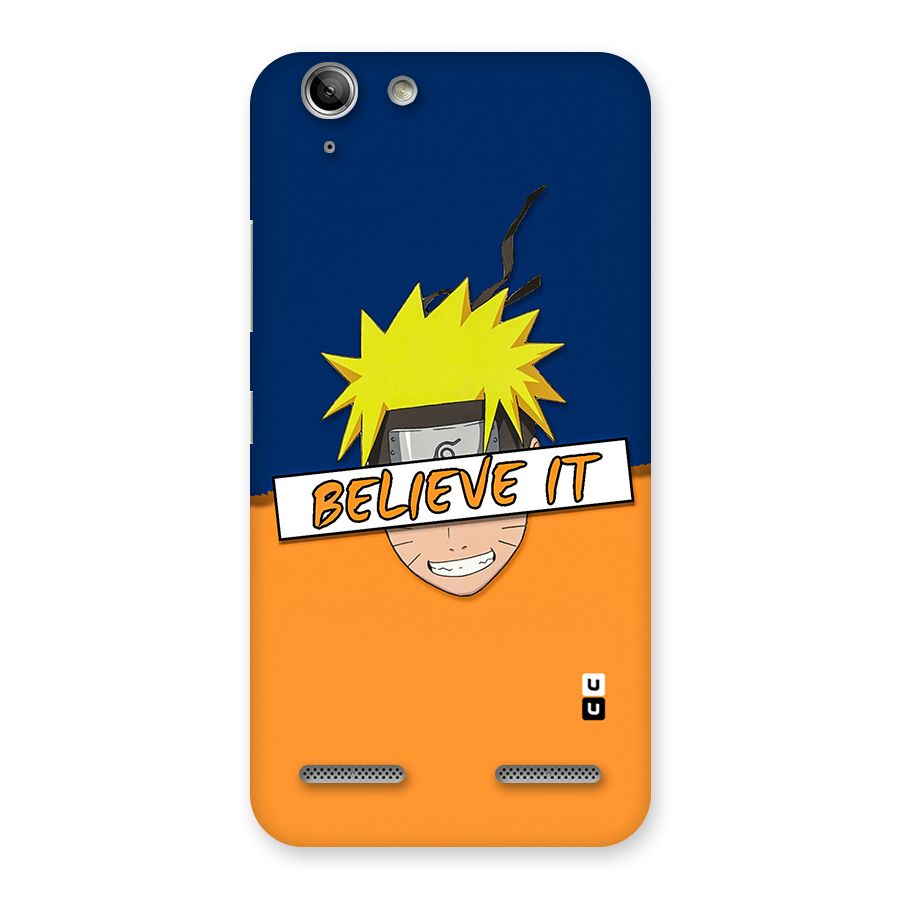 Naruto Believe It Back Case for Vibe K5