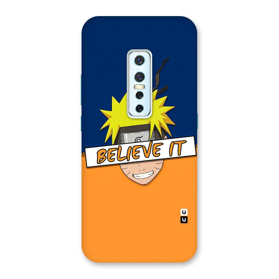 Naruto Believe It Back Case for Vivo V17 Pro