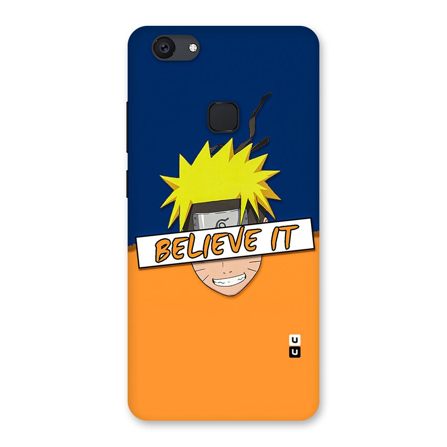Naruto Believe It Back Case for Vivo V7 Plus