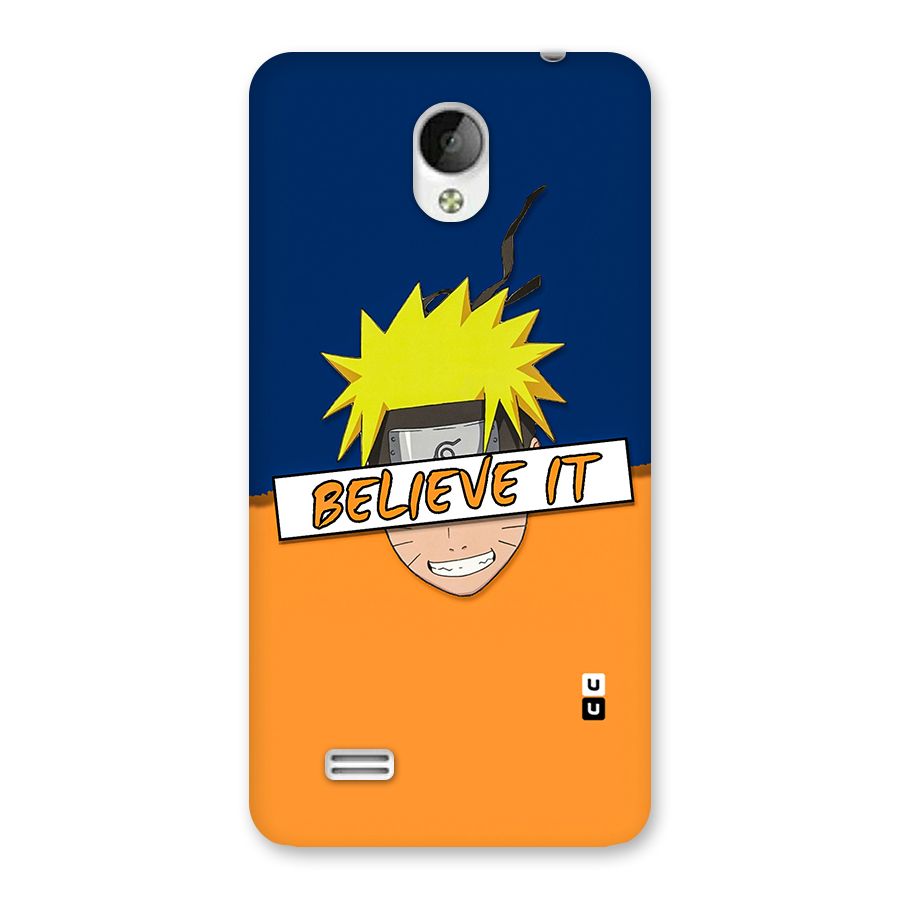 Naruto Believe It Back Case for Vivo Y21