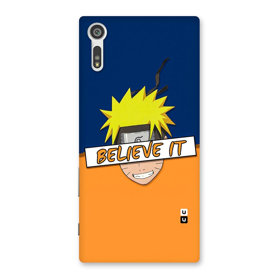 Naruto Believe It Back Case for Xperia XZ