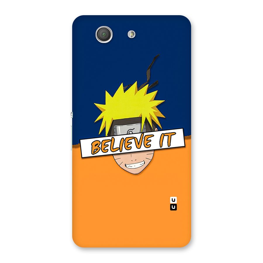 Naruto Believe It Back Case for Xperia Z3 Compact