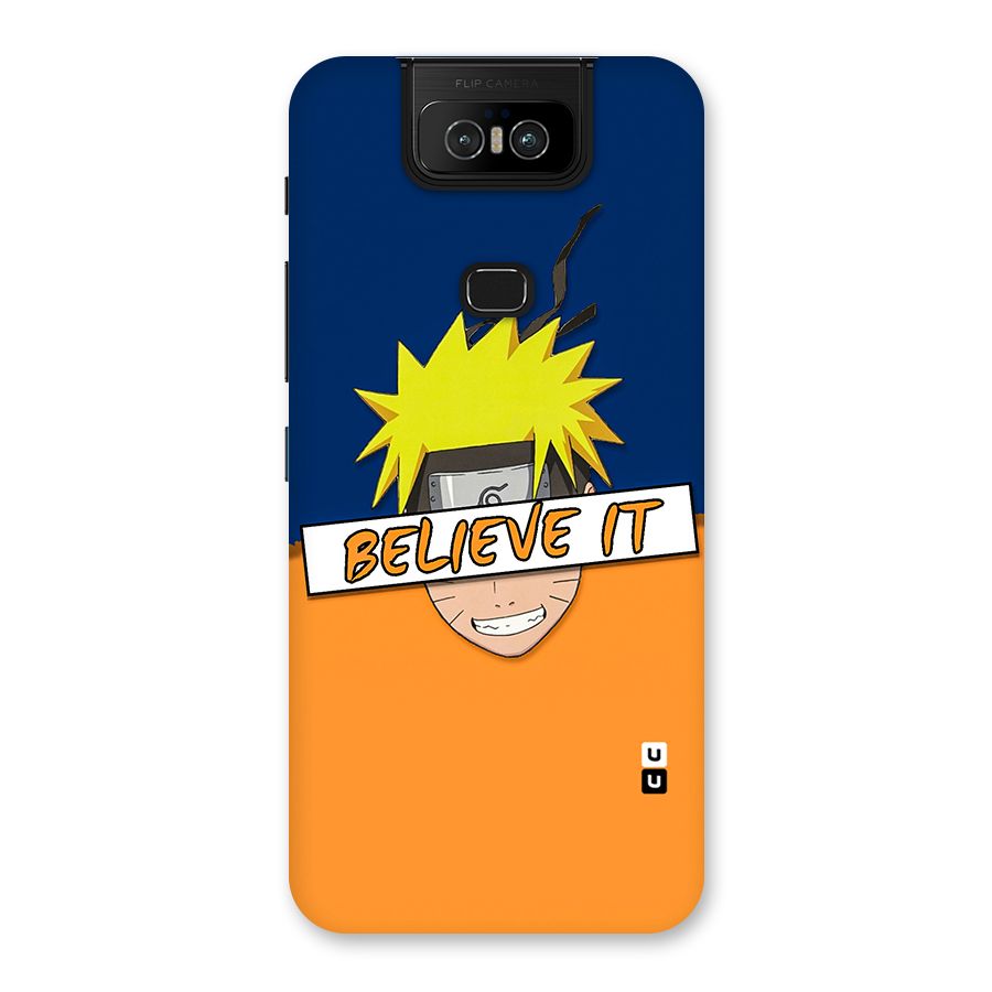 Naruto Believe It Back Case for Zenfone 6z