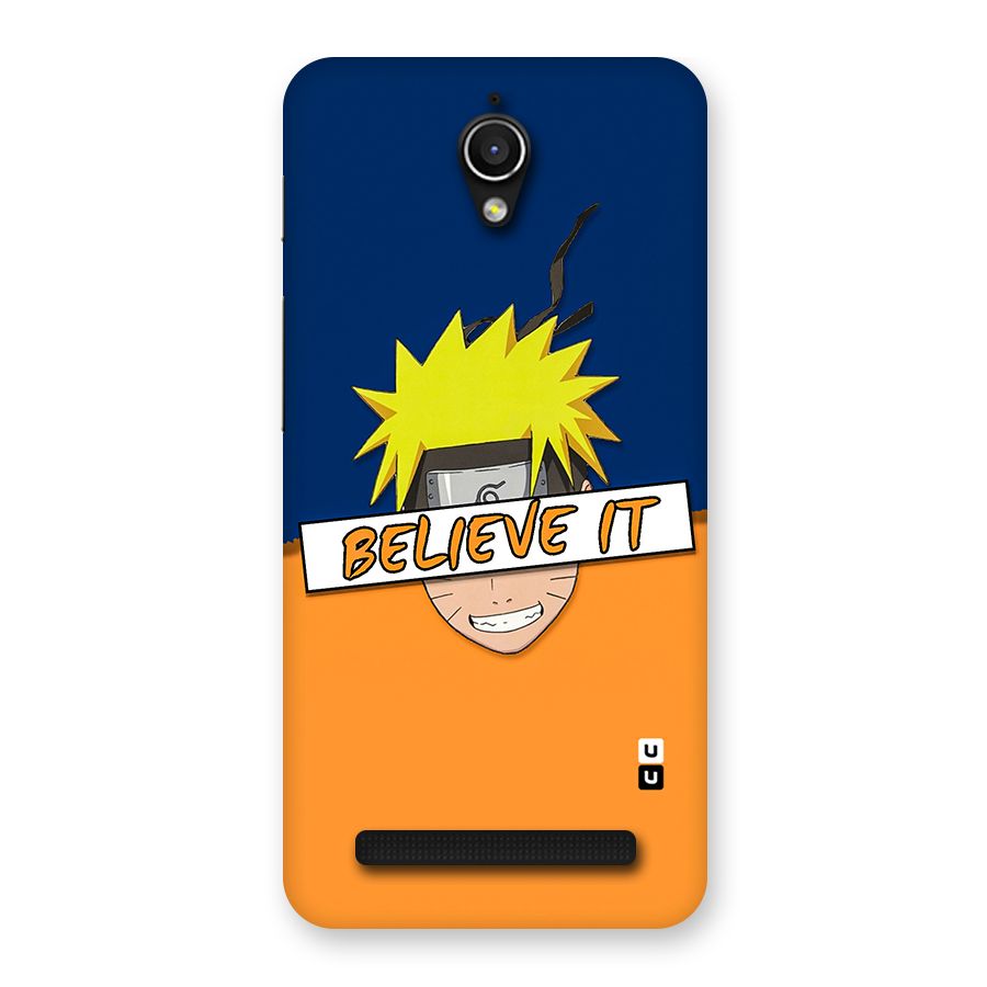 Naruto Believe It Back Case for Zenfone Go